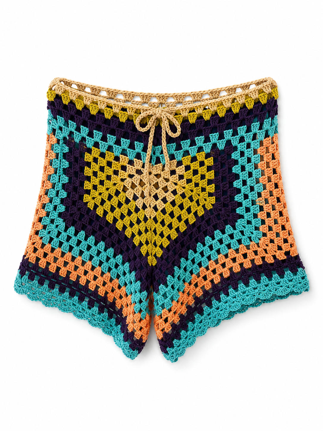 Short crochê Bem phyna