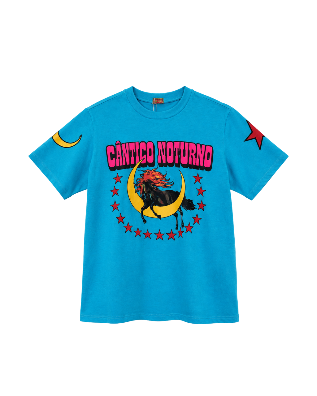 Camiseta Cântico Noturno azul