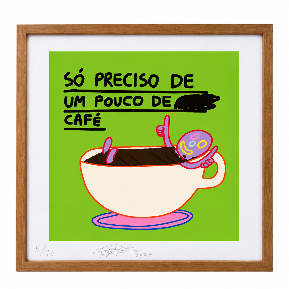Quadro café por Pedro Vinicio