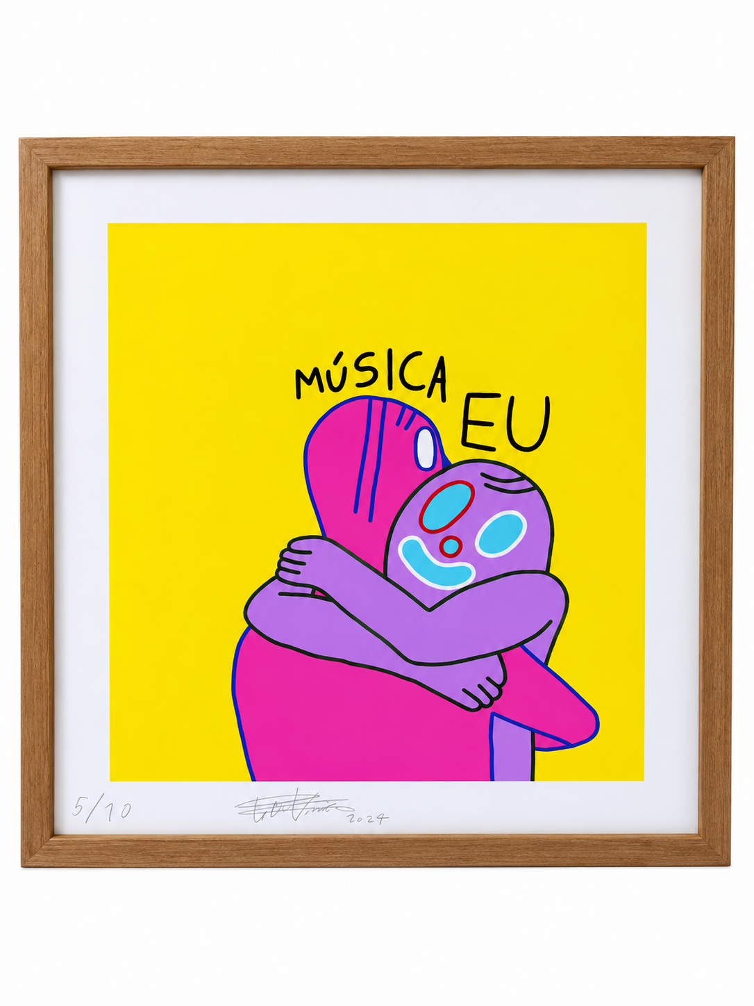 Quadro música por Pedro Vinicio