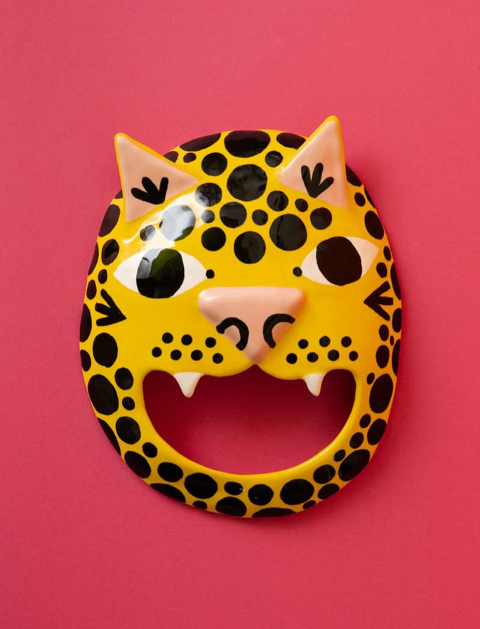 Máscara Onça Ceramiquinho