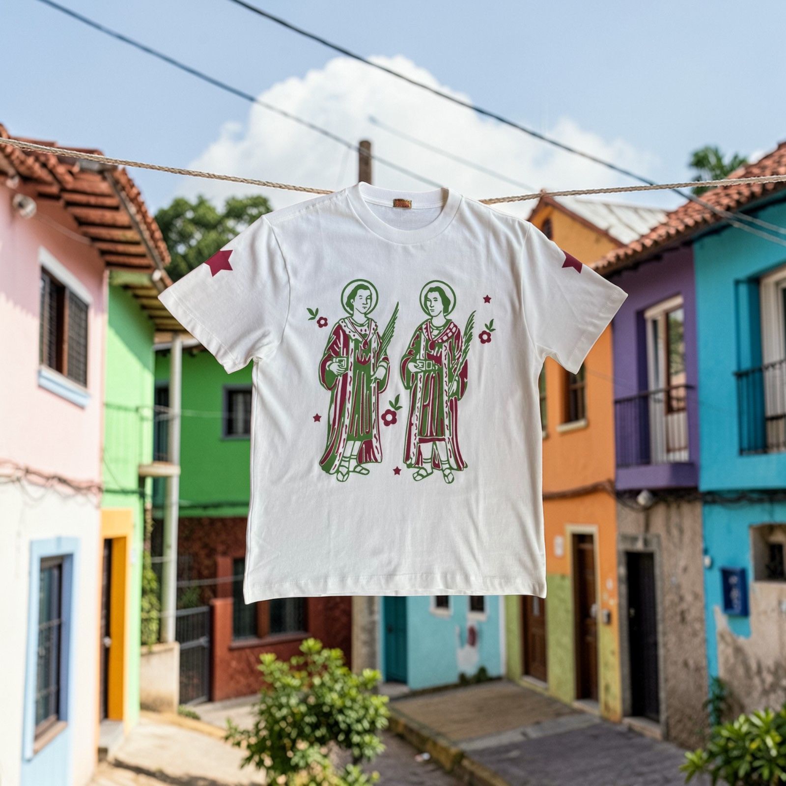 Camiseta Cosme e Damião