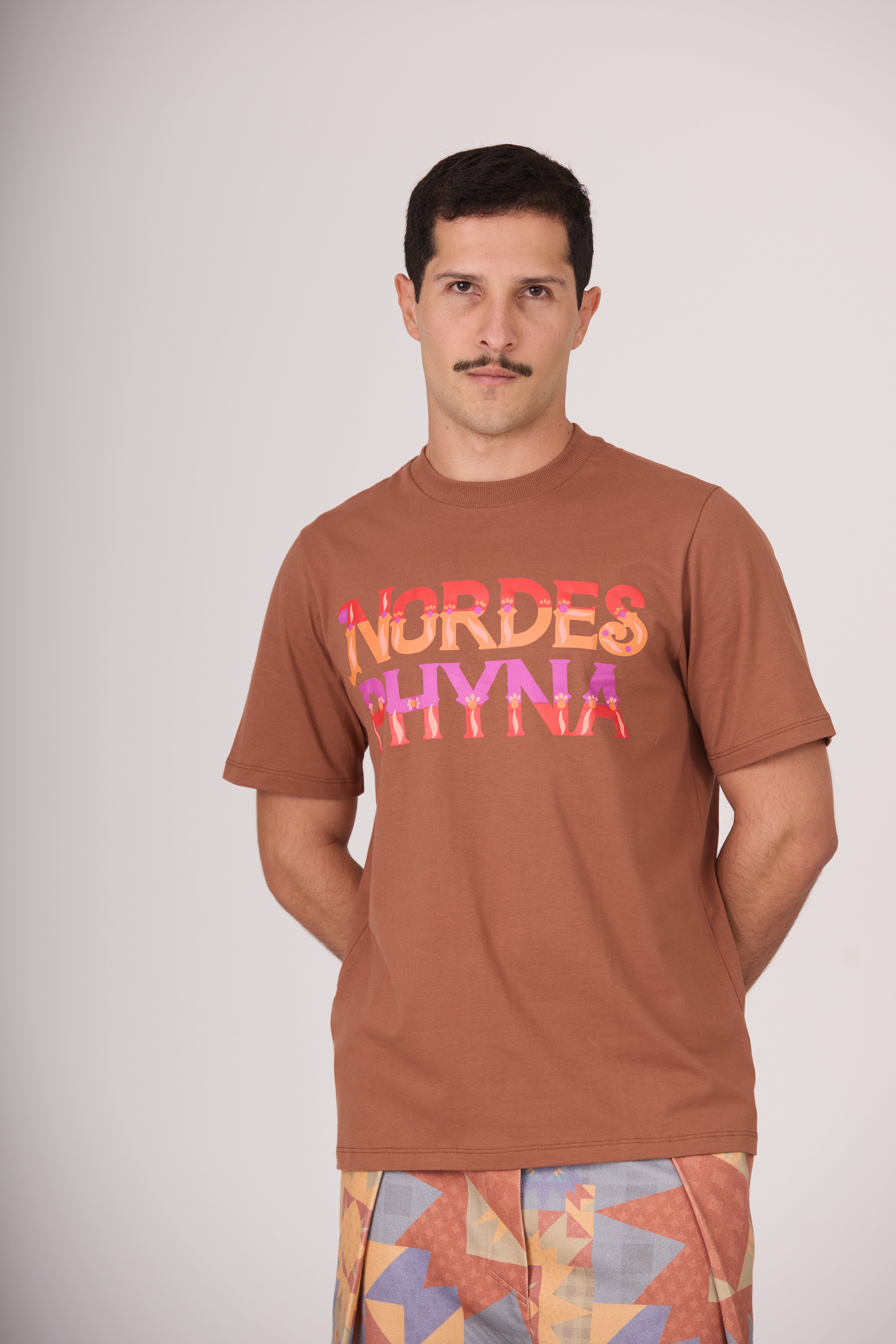 Camiseta marrom Nordesphyna