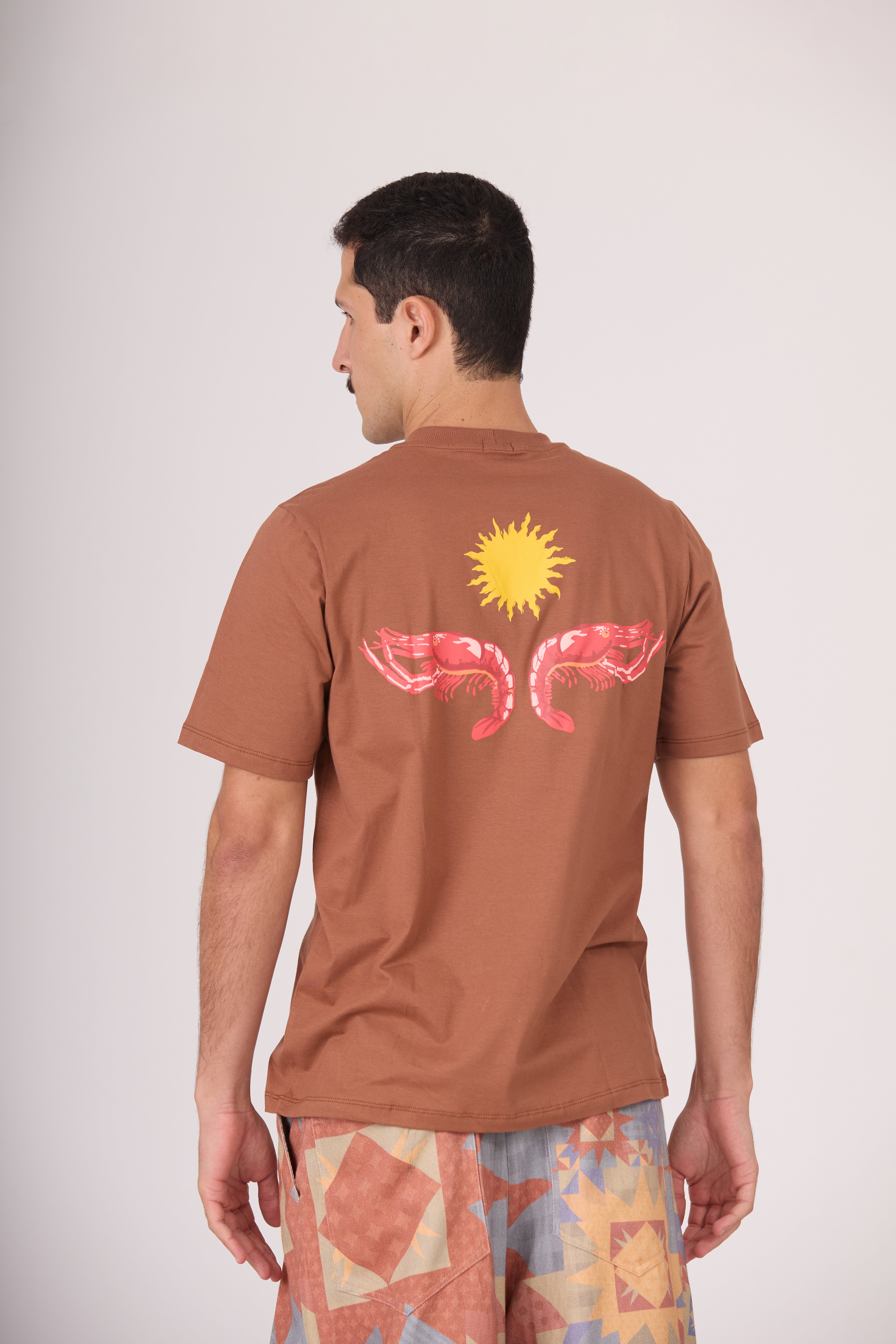 Camiseta marrom Nordesphyna
