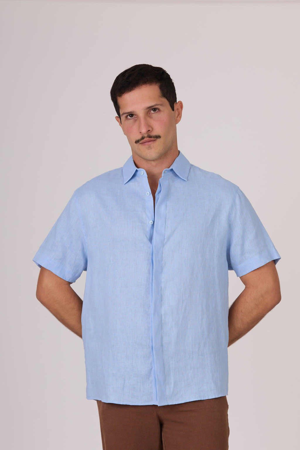 Camisa azul Nordesphyna